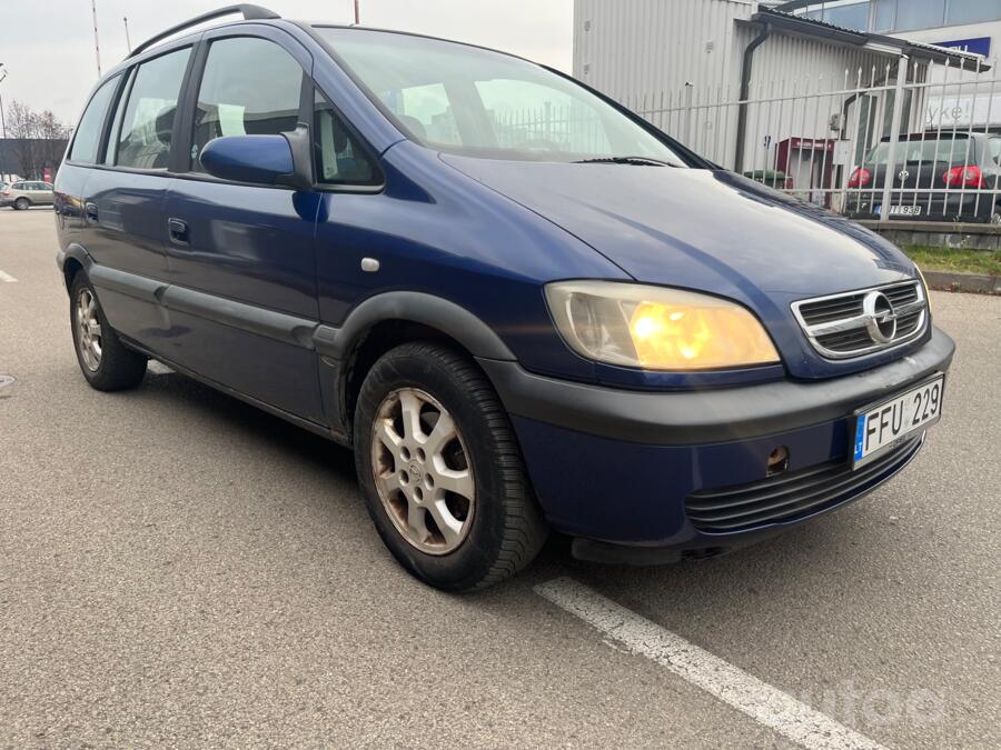 Opel Zafira A [restyling] Minivan 5-doors
