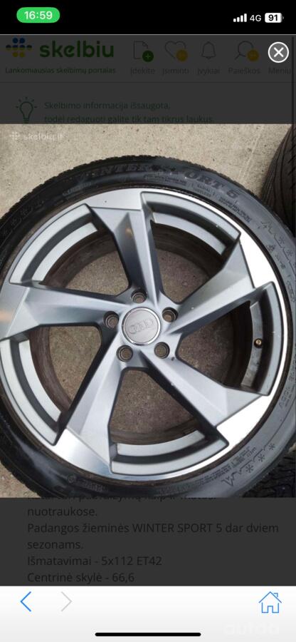 Audi, valuveljed