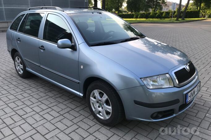 Skoda Fabia 1 generation [restyling]