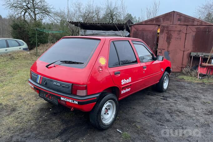 Peugeot 205 1 generation [restyling] Hatchback