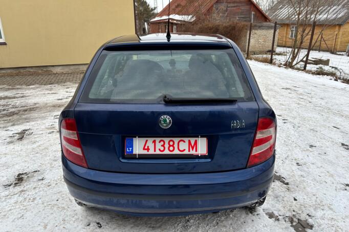 Skoda Fabia 1 generation [restyling]