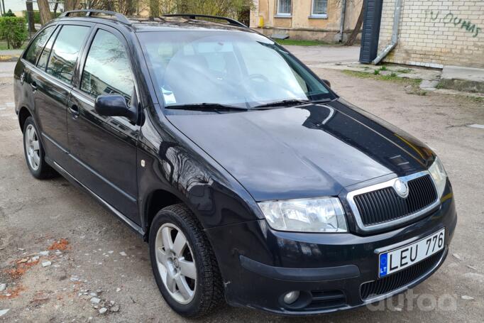 Skoda Fabia 1 generation [restyling]