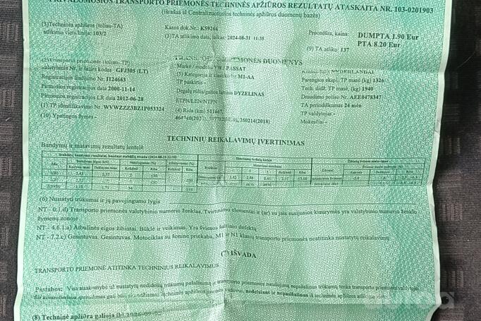 Volkswagen Passat B5 Sedan 4-doors