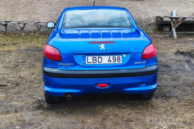 Peugeot 206 1 generation [restyling] CC cabriolet