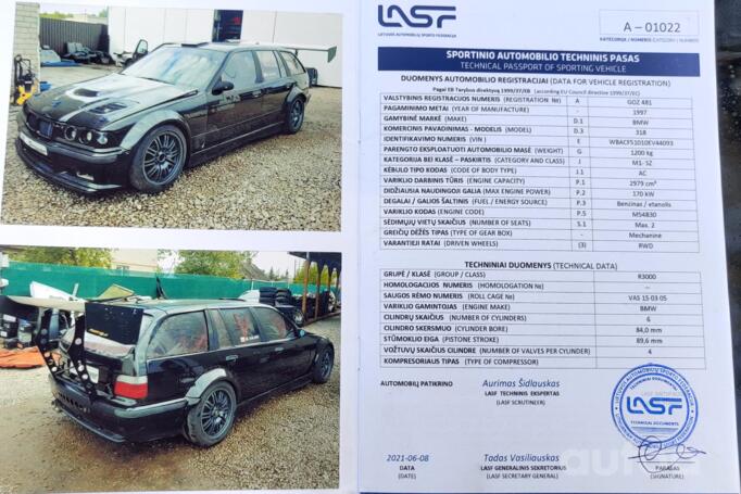 BMW 3 Series E36 Touring wagon