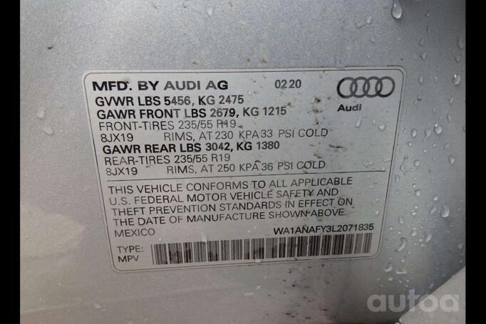 Audi Q5 2 generation Crossover