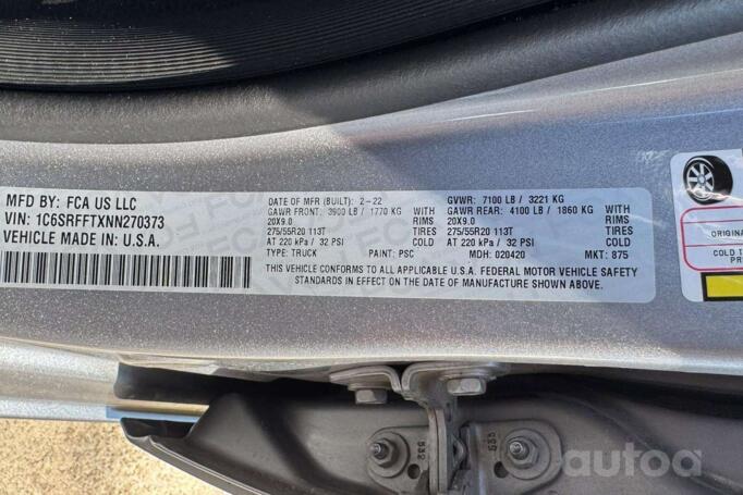 Dodge Ram 5 generation