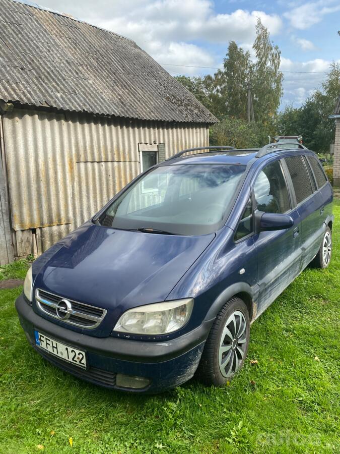 Opel Zafira A [restyling] Minivan 5-doors