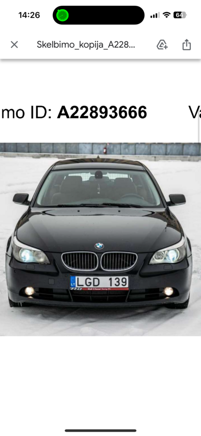 BMW 5 Series E60/E61 Touring wagon