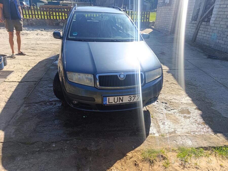 Skoda Fabia 1 generation [restyling]