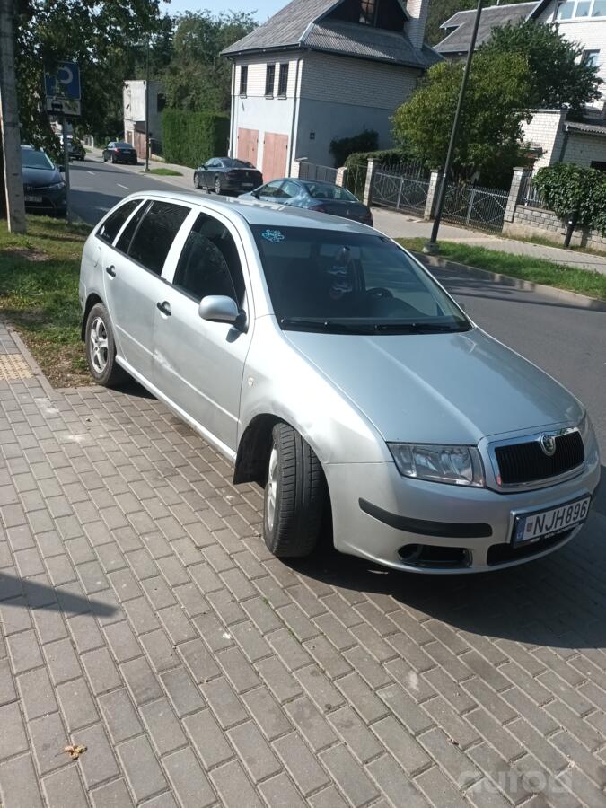 Skoda Fabia 1 generation [restyling]