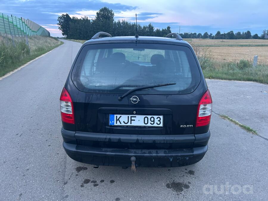 Opel Zafira A [restyling] Minivan 5-doors