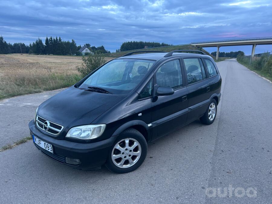 Opel Zafira A [restyling] Minivan 5-doors
