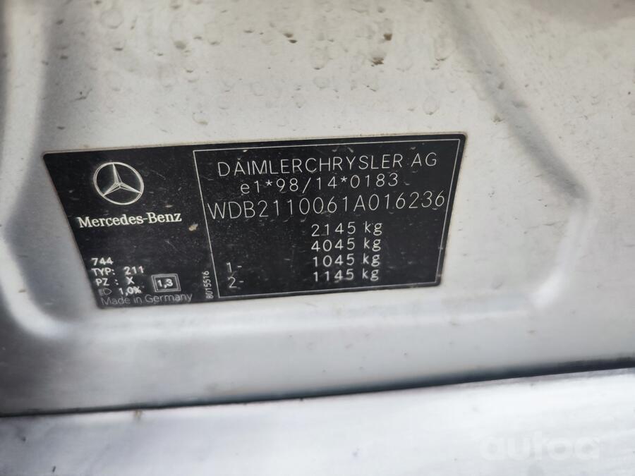 Mercedes-Benz E-Class W211 Sedan
