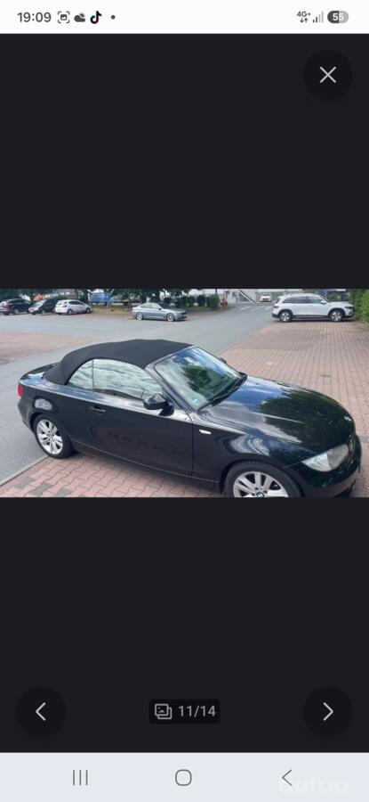 BMW 1 Series E81/E82/E87/E88 [restyling] Cabriolet