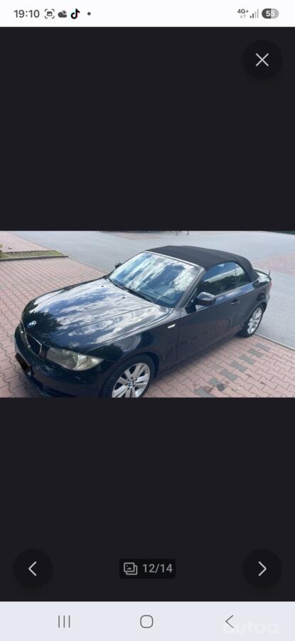 BMW 1 Series E81/E82/E87/E88 [restyling] Cabriolet