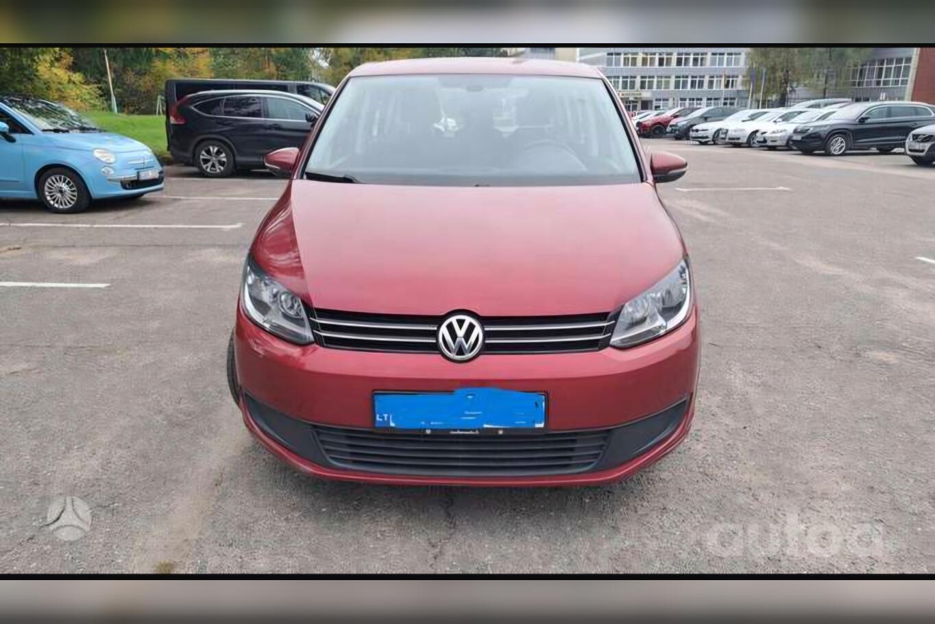Volkswagen Touran 1 generation [2th restyling] Minivan