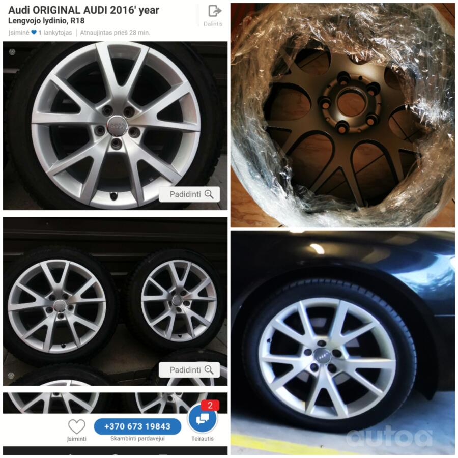 Audi, valuveljed