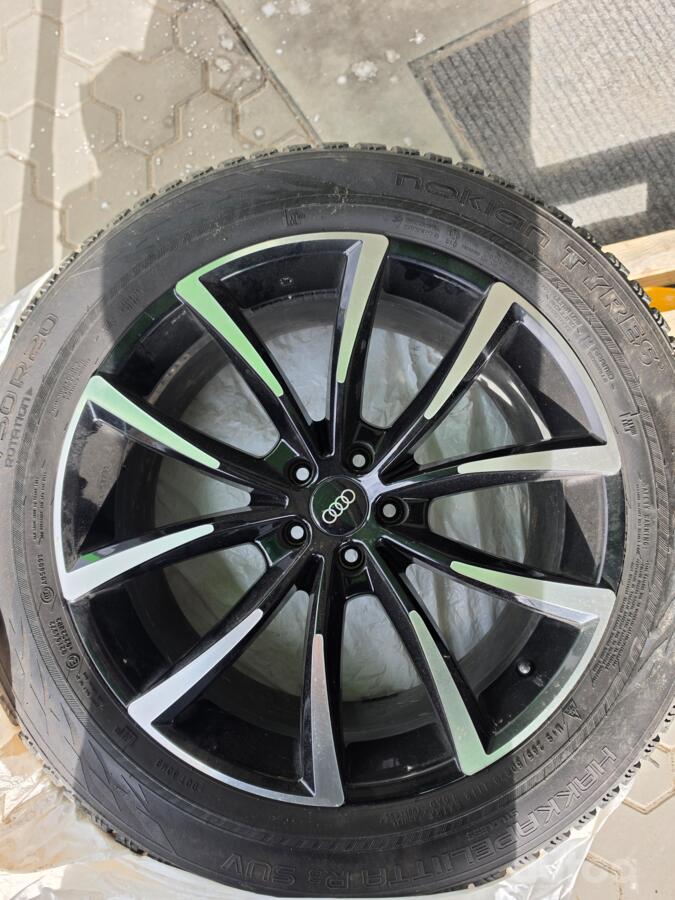 Audi, terasest stantsitud