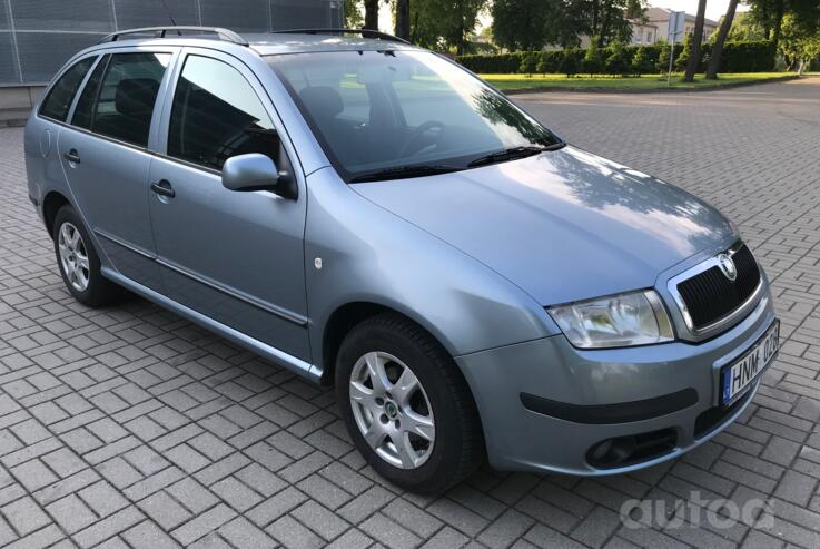 Skoda Fabia 1 generation [restyling]