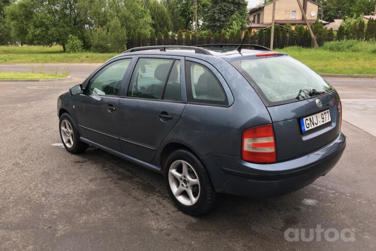 Skoda Fabia 1 generation [restyling]