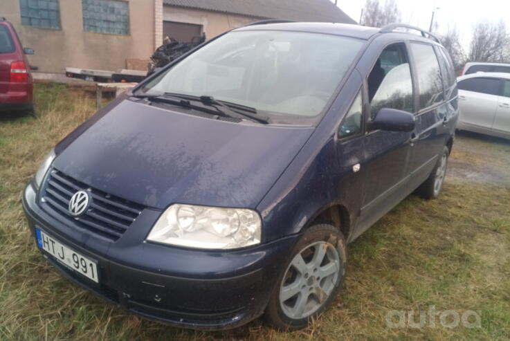 Volkswagen Sharan 1 generation [2th restyling] Minivan
