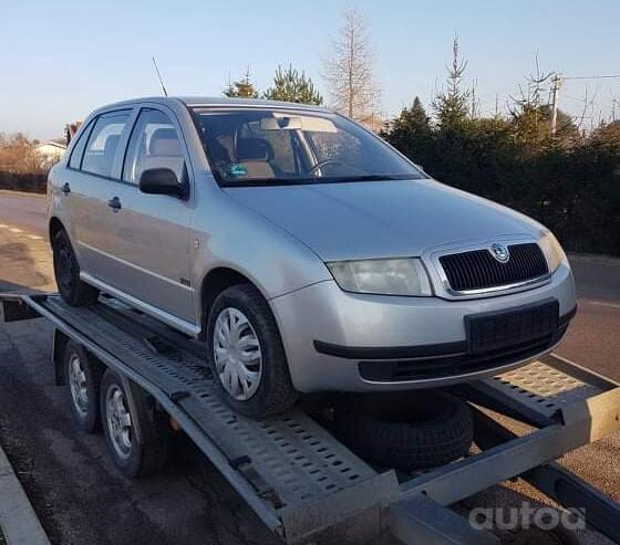 Skoda Fabia 1 generation [restyling]