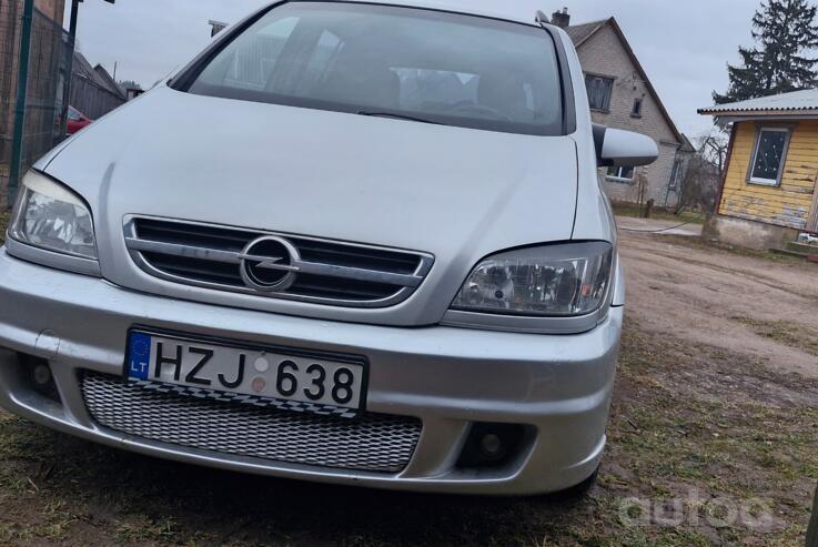 Opel Zafira A [restyling] Minivan 5-doors