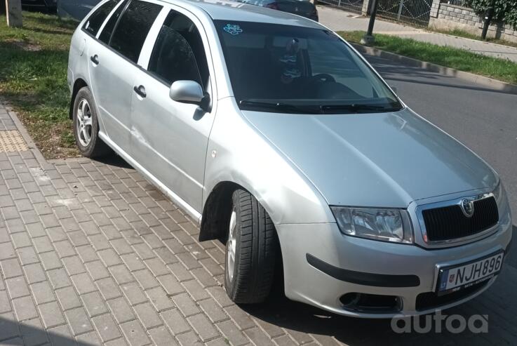 Skoda Fabia 1 generation [restyling]
