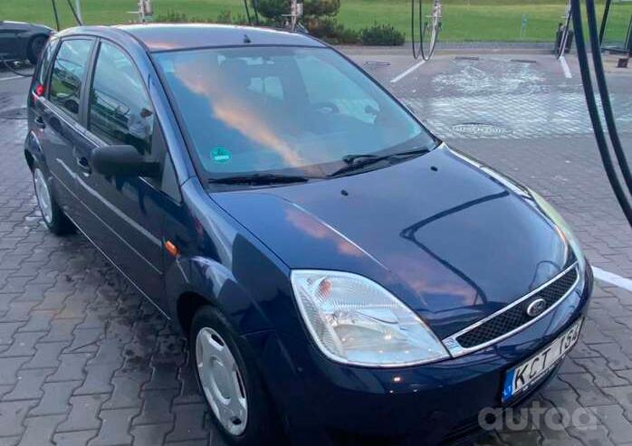 Ford Fiesta 5 generation Hatchback 5-doors