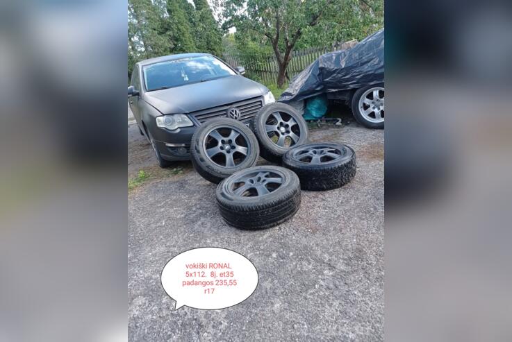 RONAL ratai R17, valuveljed